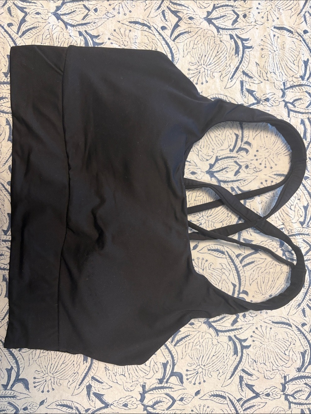 lululemon athletica Black Strappy Sports Bra